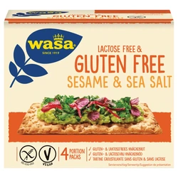 Wasa Knäckebrot Sesame & Sea Salt glutenfrei 240g