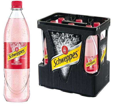 Schweppes Russian Wild Berry  6x1,0l PET