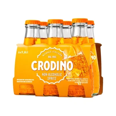 Crodino Biondo Alkoholfreier Aperitif 6x0,098l