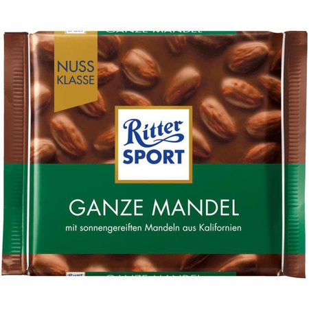 Ritter Sport Nussklasse Ganze Mandel 100g