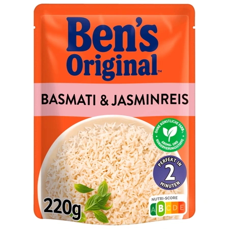 Ben's Original Basmati & Jasminreis 220g