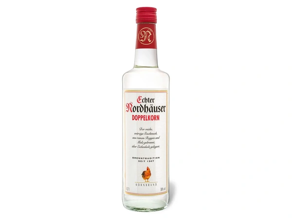 Echter Nordhäuser Doppelkorn 38%  0,7l
