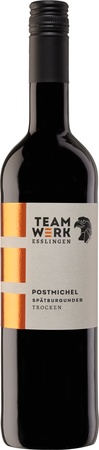 Esslinger Postmichel Spätburgunder trocken 0,75l (Esslinger Schenkenberg, Rotwein, trocken)