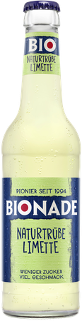Bionade Naturtrübe Limette 12er 12x0,33l