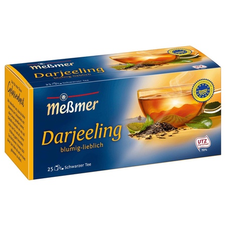 Meßmer Tee Feinster Darjeeling 44g, 25 Beutel