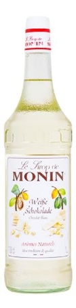 Monin weißer Schoko Sirup 1,0l Literflasche