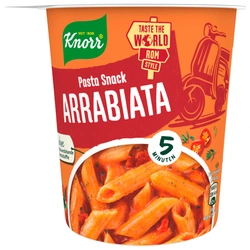 Knorr Pasta Snack Arrabiata 68g (Penne in Tomaten-Chili-Sauce)