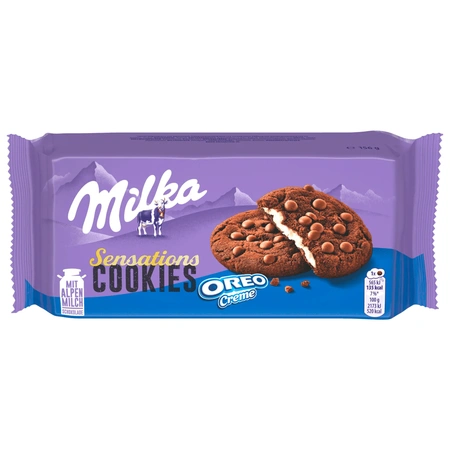 Milka Cookie Sensations Oreo Creme 156g