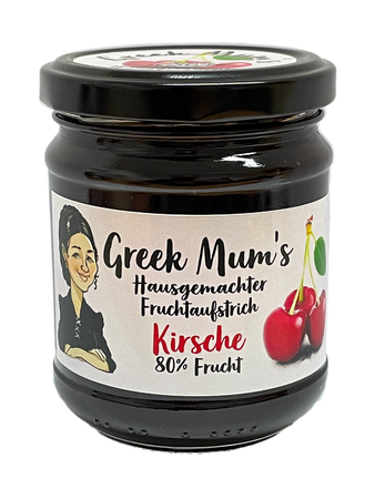 Greek Mum's Kirsche 80% Frucht, 240gr