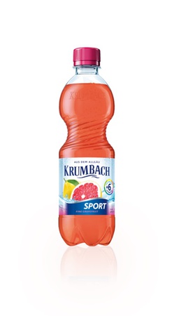 Krumbach sport pink grape 20x0,5l PET