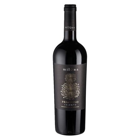 Miluna Rotwein Primitivo Salento trocken 0,75l (Italien)