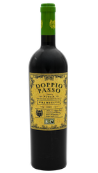 Doppio Passo Rotwein Bio Primitivo 0,75l (Italien Rotwein halbtrocken)