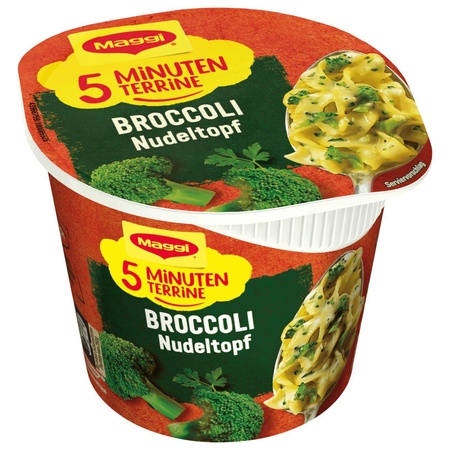 Maggi 5 Minuten Terrine Broccoli Nudeltopf 50g