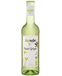 Biorebe Weißwein Bio Pinot Grigio vegan 0,25l