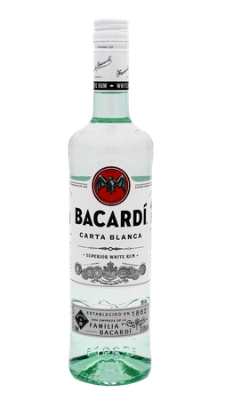 Bacardi Weisser Rum Carta Blanca 0.7l