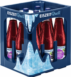 Eiszeitquell Feine Limo Schwarze Johannisbeere 9x0,75l