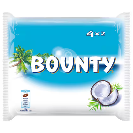 Bounty Schokoriegel 4x57g
