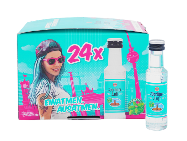 Berliner Luft Pfefferminzlikör 24x0,02l