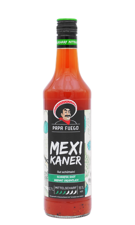 Papa Fuego Mexikaner Mittelscharf 0,7l