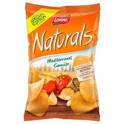Lorenz Naturals Chips Mediterranes Gemüse 95g