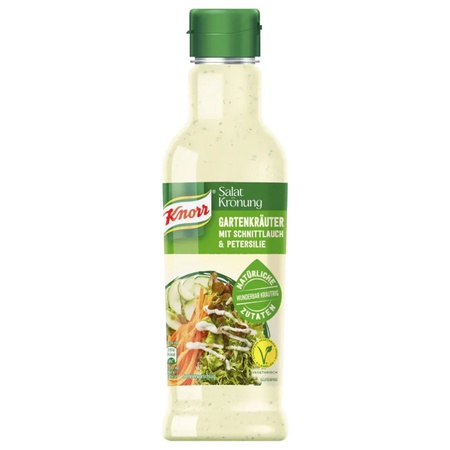 Knorr SalatKrönung Gartenkräuter Flasche 210ml (Kräuter Dressing)