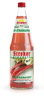 Streker BIO Rhabarber Nektar  6x1.0l Kiste