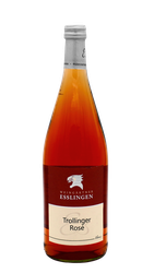 Esslinger Trollinger Rose 12x1,0l (Esslinger Schenkenberg, Weißherbst/ Rose, halbtrocken)