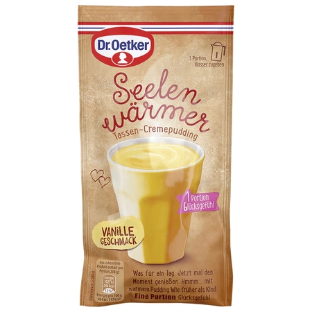 Dr. Oetker Seelenwärmer Vanille Pudding 58g