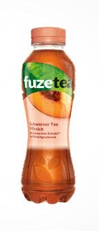 Fuze Tea Schwarzer Tee Pfirsich 12x0,4 PET EW