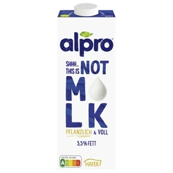 Alpro Not Mlk Haferdrink 3,5% vegan 1l