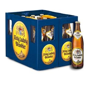 König Ludwig Weißbier Kristall 20x0,5l