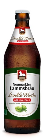 Lammsbräu Hefeweize dunkel Alkoholfrei Bio 10x0,5l