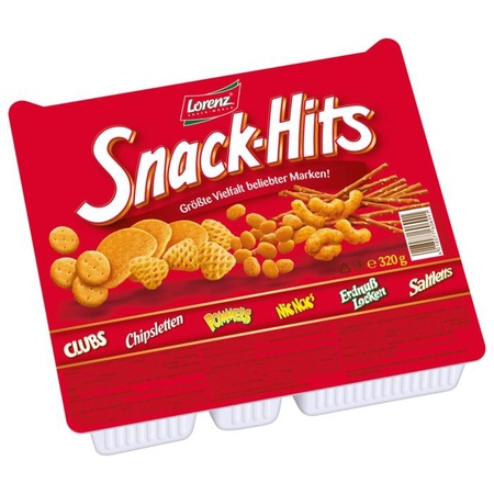 Lorenz Snack-Hits 280g (Knabbermischung aus Salzgebäck)