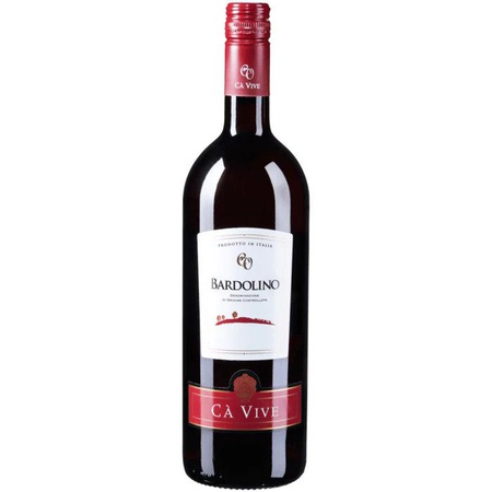 Bardolino Ca Vive Rotwein trocken 1 Liter (Italien)