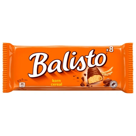 Balisto Korn Cereal Schokoriegel 8x18,5g