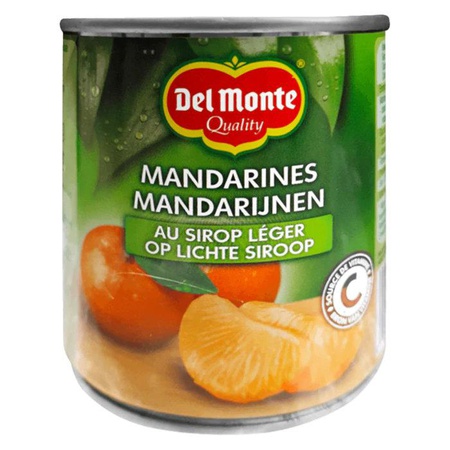 Del Monte Mandarinen - Obstkonserve leicht gezuckert, 175gr
