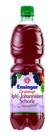 Ensinger Apfel-Johannis Direktsaft 9x1,0l PET