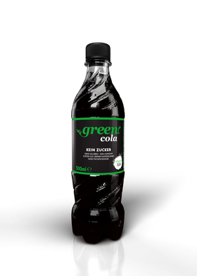 green cola  6x0,5l PEW Shrink * 0 Zucker , nur 2 Kalorien pro Flasche