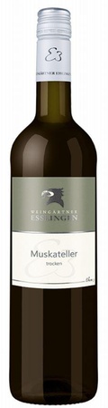 Esslinger Muskateller trocken 0,75l (Esslinger Schenkenberg, Weißwein, trocken)