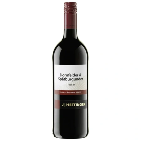 J Hettinger Dornfelder Spätburgunder 1l