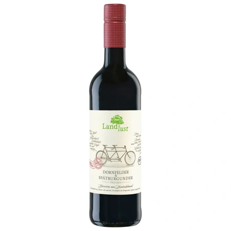 Landlust Bio Dornfelder Spätburgunder  0,75l (Rotwein Bio trocken)