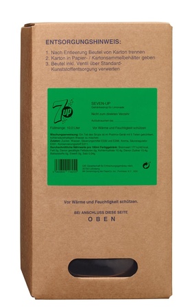 Seven Up Bag in Box 10l (gegen Vorbestellung)