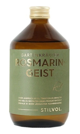 STILVOL. Gartenkräuter Rosmarin 38%  0,5l