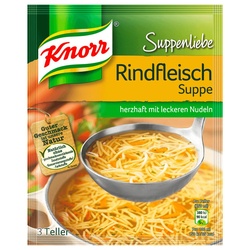 Knorr Suppenliebe Rindfleisch Suppe 3 Teller