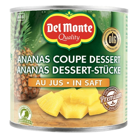 Del Monte Ananasstücke in Saft 435g