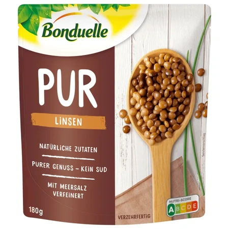 Bonduelle Pur Linsen 180g - gegarte Linsen