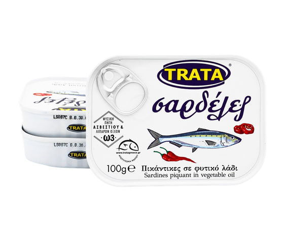 Trata Sardinen pikant 100gr