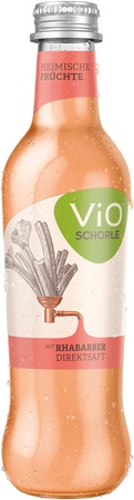 Vio Rhabarberschorle 24x0,3l