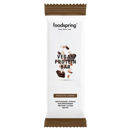 Foodspring Vegan Protein Bar Cocolate Almond 60g