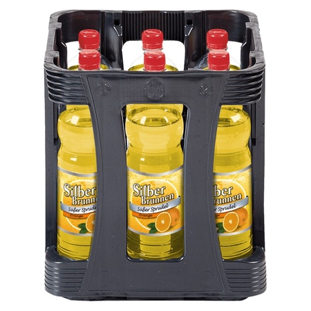 Silberbrunnen Orange 9x1,0l PET